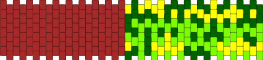 Giyu Tomioka cuff - red,green