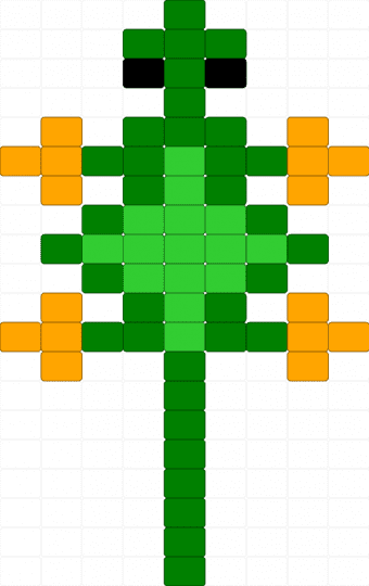 Gecko - green