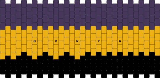 Just Genya color pallet - orange, purple
