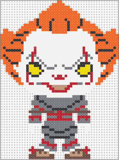 Pennywise - white,orange,gray