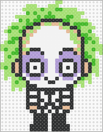 Beetlejuice - beetlejuice,character,chibi,movie,green