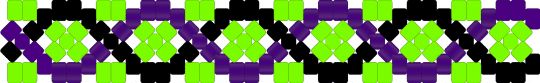 DNA cuff - green,purple,dna,cuff