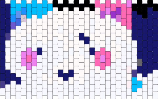 MOULLY - white,purple,pink