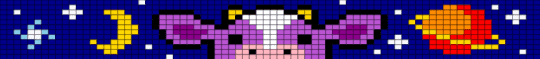 Space cow - animal,scifi,cuff,purple,pink,space,cow