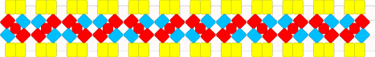 pomni x base cuff :> - red,yellow