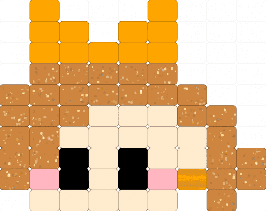 Hazuki Pony Bead Patterns - Gallery - Kandi Pad | Kandi Patterns, Fuse ...