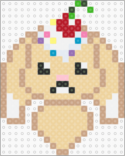 icecream bunny - beige
