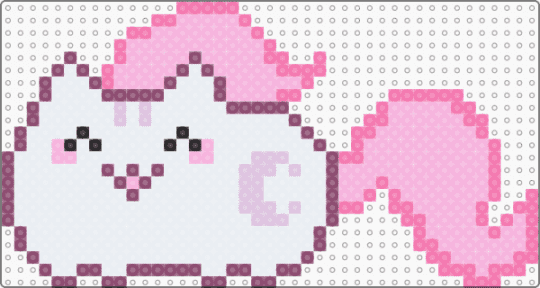 Unicorn Pusheen (WIP) - pink,white
