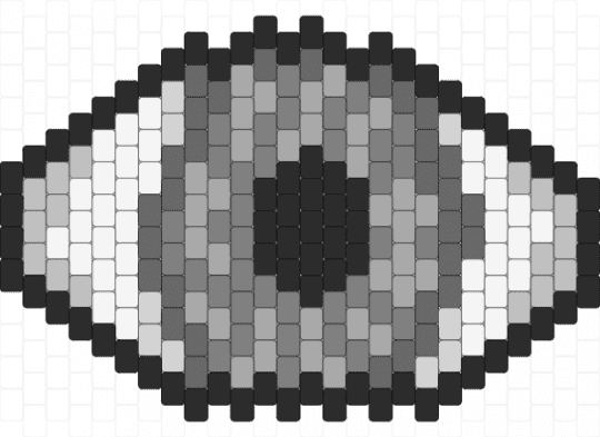 Sketched Eye - beige,gray,cotdlineart,eye,charm,sketch,grayscale,grey,white