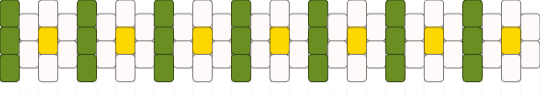 Flower peyote - white,green