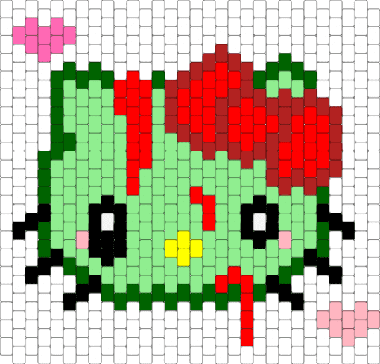 Hello kitty bag panel - hello kitty,zombie,sanrio,halloween,spooky,white,teal,red