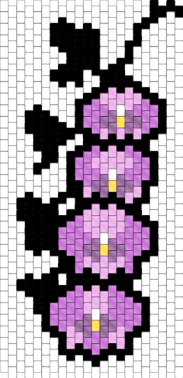 Orchid Panel V.2 - flower, nature, orchid, pink, white