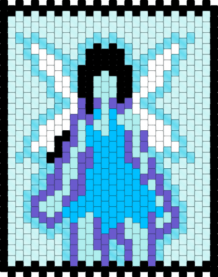 Blue Fairy Photo - fairy, light blue
