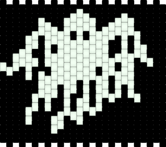 Tattered Ghost Panel - ghost, halloween, panel, spooky