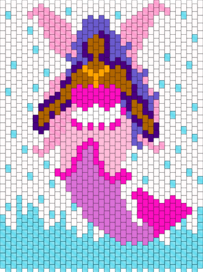 Fairy Mermaid Panel V.2 - 