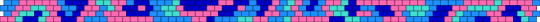 Tie dye - light blue,pink