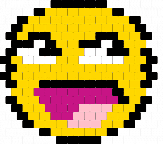 Awesome Face - yellow