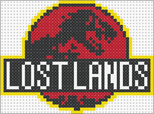 Jurassic Lands - lost lands,jurassic park,festival,music,logo,edm,sign,dj,dinosaur,movie,black,yellow,red