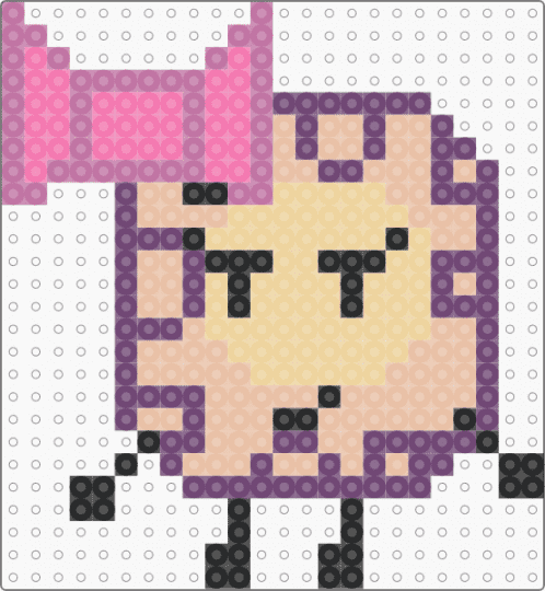 Hairball - Object cringe again - beige, osc, pink