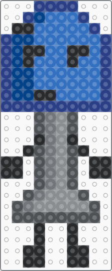 Lamp - Object Invasion - blue, gray, osc