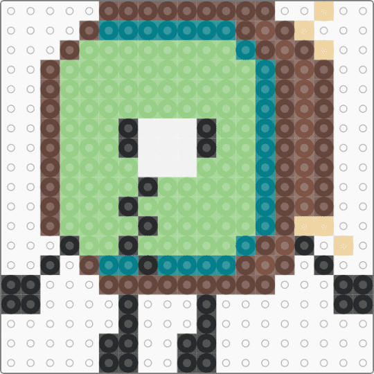 Kiwi - Object cringe again - brown, osc, teal