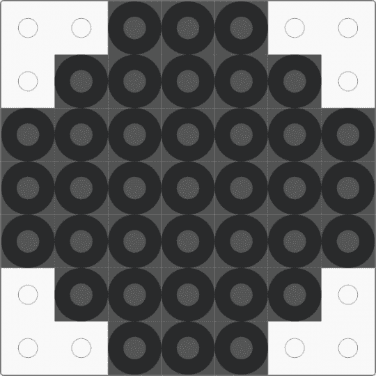Dot - Object cringe - black, osc