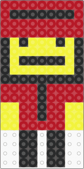 elliot in forsaken - yellow,red