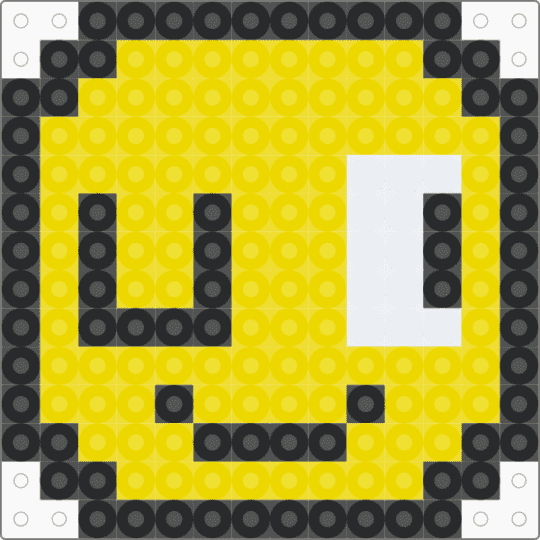 Dozer Perler - yellow,grace,roblox,dozer,happy