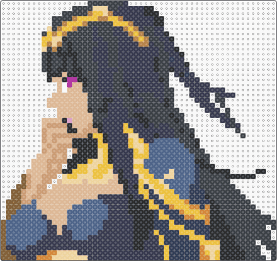 Tharja fire emblem - purple,beige,blue