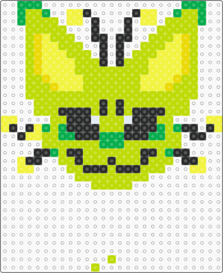 Gnarpy Perler - green