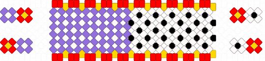 Spamton & Tenna Cuff (big shot era) - red,purple,spamtenna,tenna,spamton