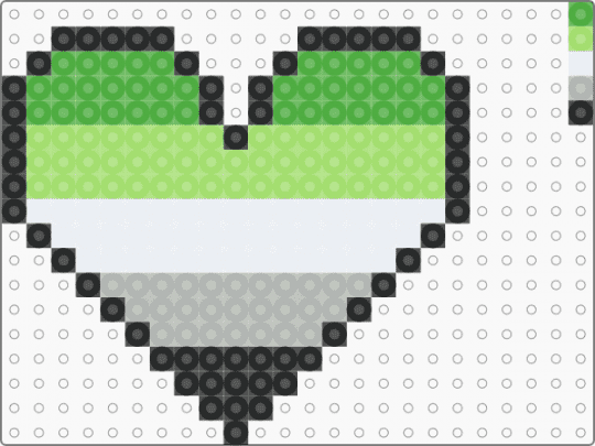 Aro Heart - green