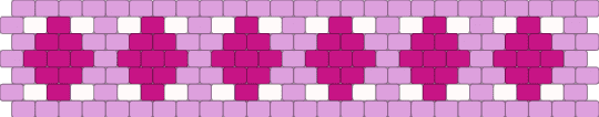 Twilight Sparkle Cuff - pink,twilight sparkle cuff,perler bead cuff,small cuff,my little pony,mlp,twilight sparkle,my little pony twilight cuff,purple cuff