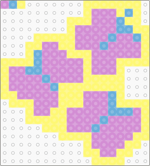 Fluttershy Cutie Mark - pink,yellow