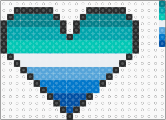 Gay Heart - teal