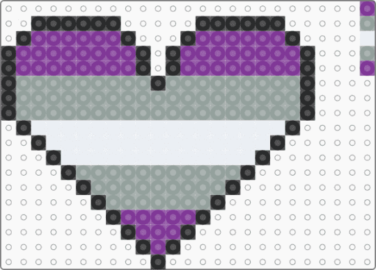 Greysexual Heart - pink,gray