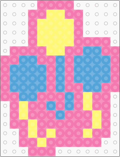 Pinkie Pie Cutie Mark - pink
