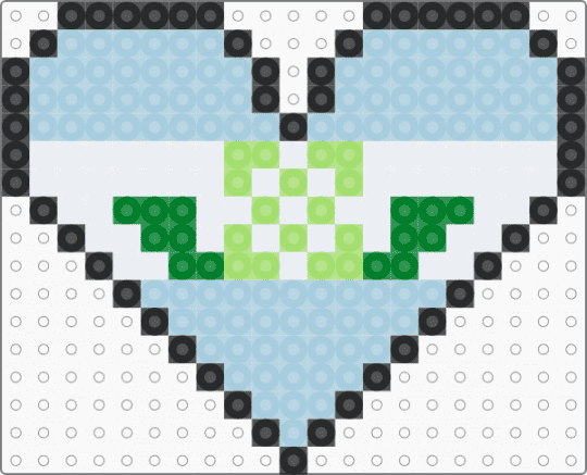 Achillean Heart - light blue