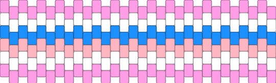 BIGENDER FLAG CUFF - pink