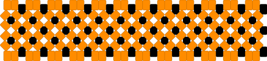 HALLOWEEN X BASE CUFF - orange,black