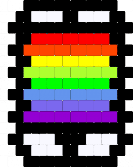 rainbow phone(kandi) - black,red,green