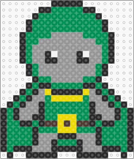 Dr. Doom. - gray,green