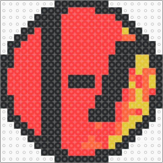 Clancy Twenty One Pilots Logo 2.6mm 28x28 - red,music,twenty one pilots,clancy