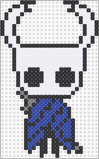 Knight Hollow Knight 50x50 2.6mm - white,purple