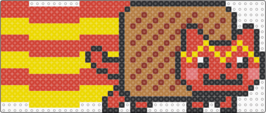 (๑ᵔ⤙ᵔ๑) Nyan cat hot dog (๑ᵔ⤙ᵔ๑) - red,hot dog,nyan cat,sigma,food