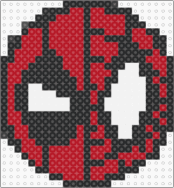 spidey-pool - black,red