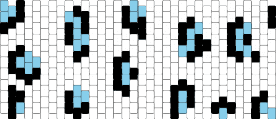 lepord print - white
