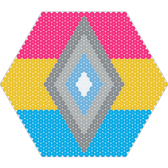 Pan & demiboy - gray,light blue,yellow,pansexual,demiboy,pink,grey,blue,white