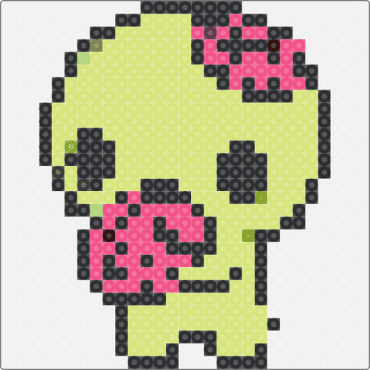 Zombie buddy 2 - pink, white, yellow