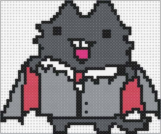 Vampire kitty - gray